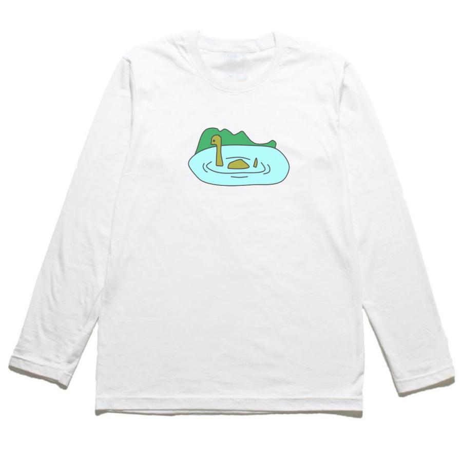 ネッシー おもしろデザイン 長袖Tシャツ ロングスリーブ : うえきたや