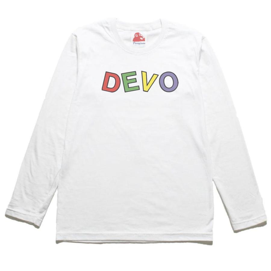 ディーヴォ Devo 音楽Tシャツ ロックTシャツ バンドTシャツ 長袖T