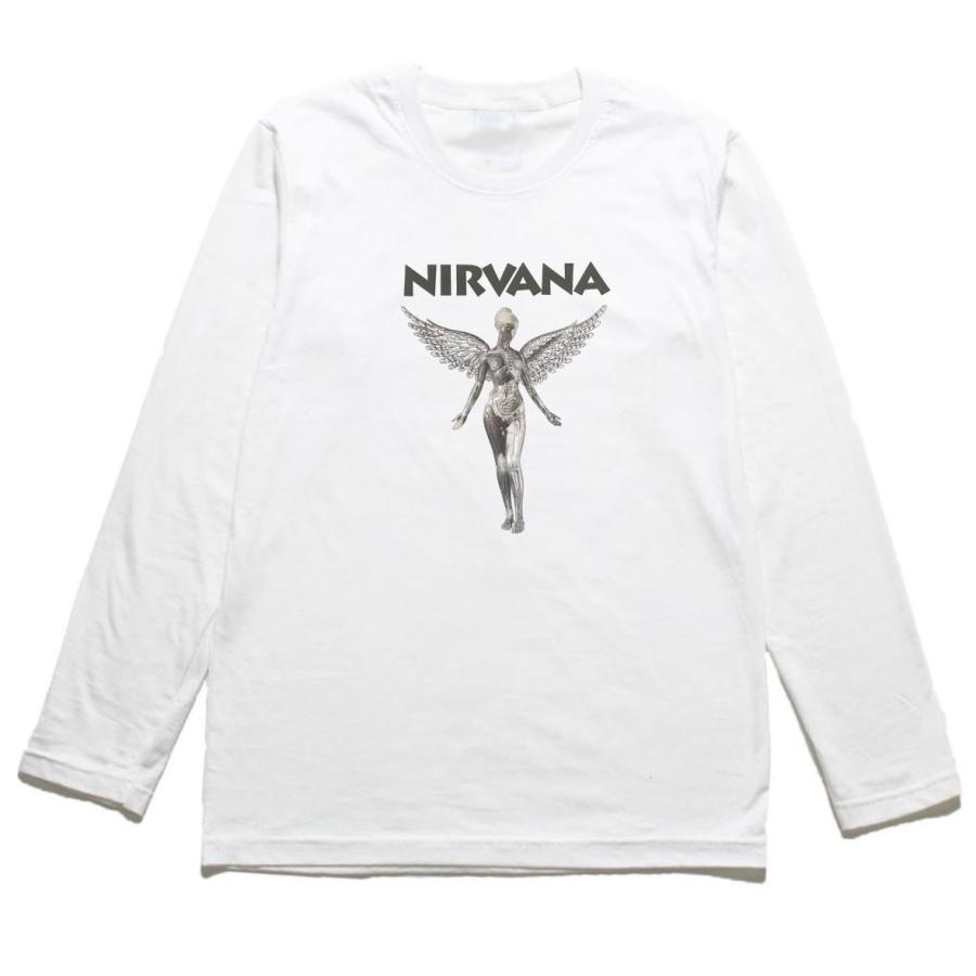 NIRVANA ニルヴァーナ 音楽Tシャツ ロックTシャツ バンドTシャツ 長袖T