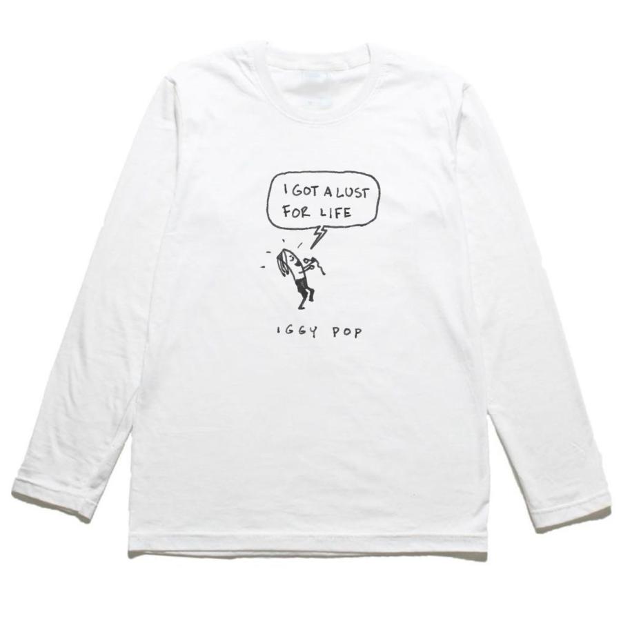 80s】IGGY POP イギーポップ ロンT ブリーチUSA製 希少 XL トップス 80s】IGGY POP イギーポップ ロンT ブリーチUSA製 希少 XL トップス