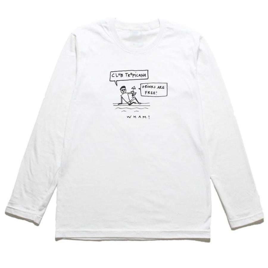 ワム! Wham! 音楽Tシャツ ロックTシャツ バンドTシャツ 長袖Tシャツ