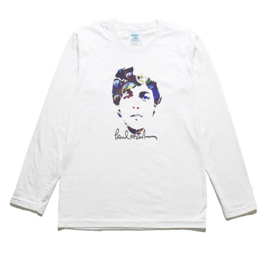 ポールマッカートニー 音楽Tシャツ ロックTシャツ バンドTシャツ 長袖T