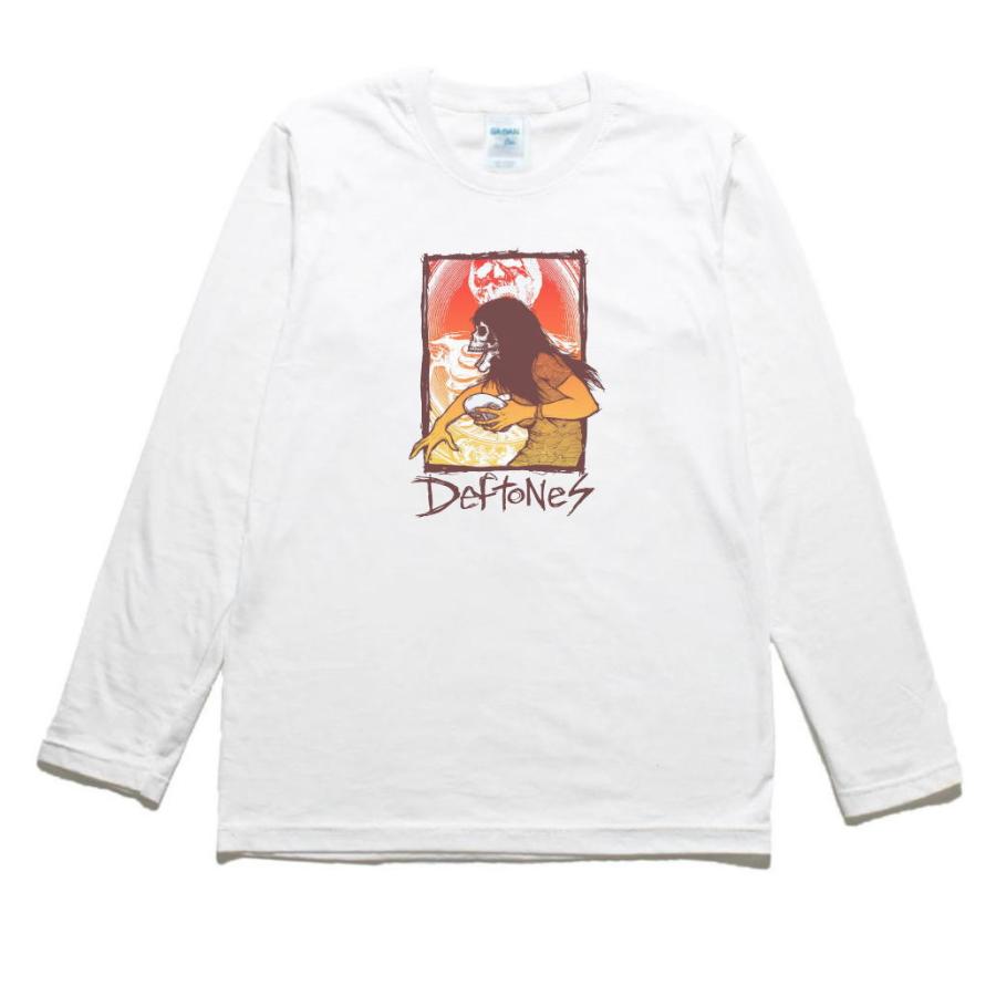 Deftones 音楽Tシャツ ロックTシャツ バンドTシャツ 長袖Tシャツ 