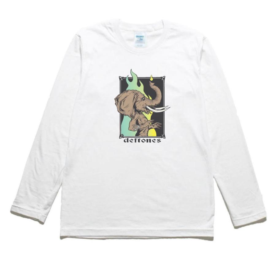 Deftones 音楽Tシャツ ロックTシャツ バンドTシャツ 長袖Tシャツ 