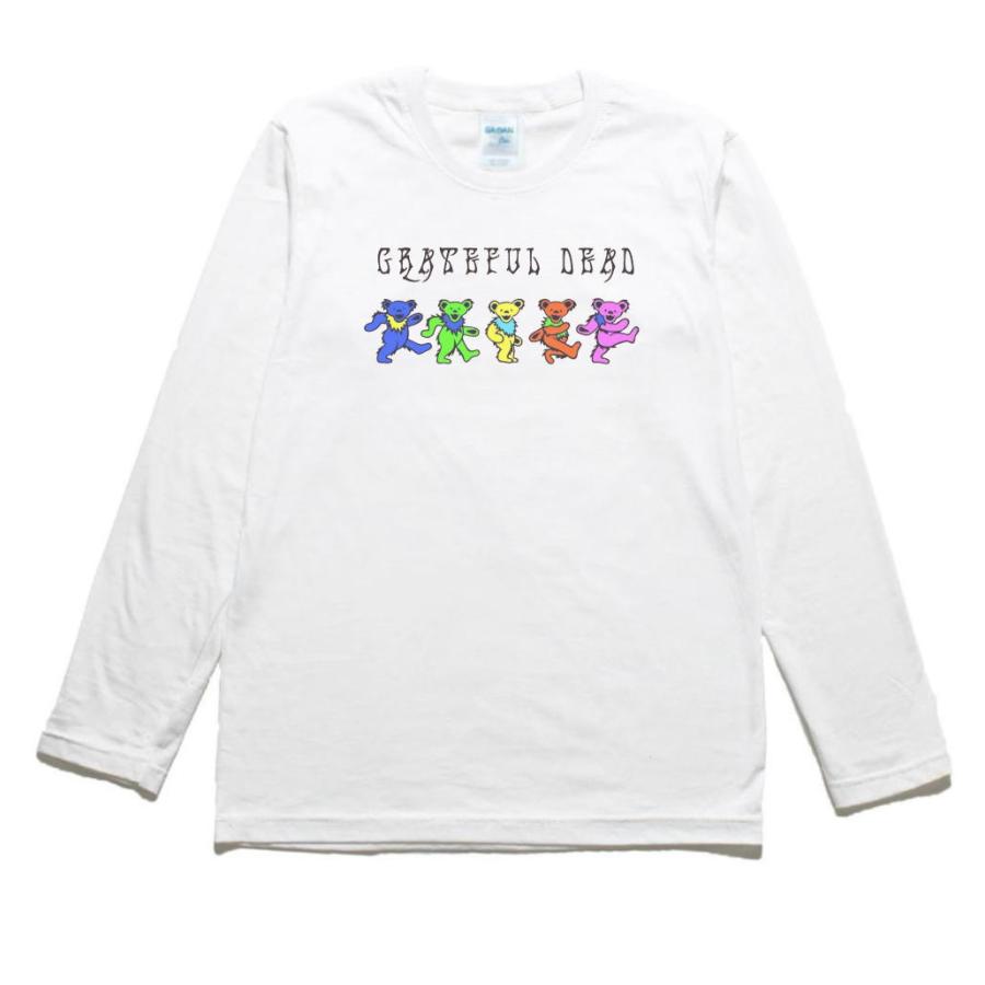 グレイトフルデッド 音楽Tシャツ ロックTシャツ バンドTシャツ 長袖T 