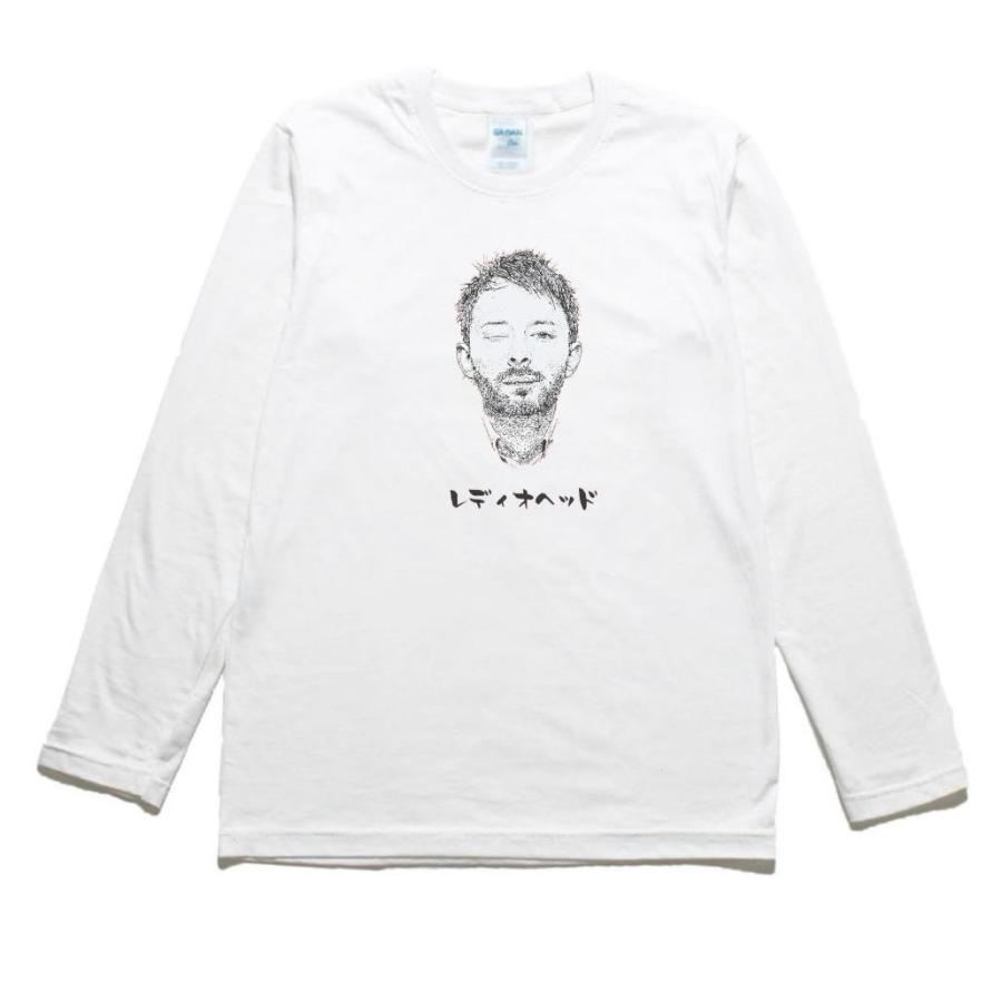 レディオヘッド 音楽Tシャツ ロックTシャツ バンドTシャツ 長袖Tシャツ 