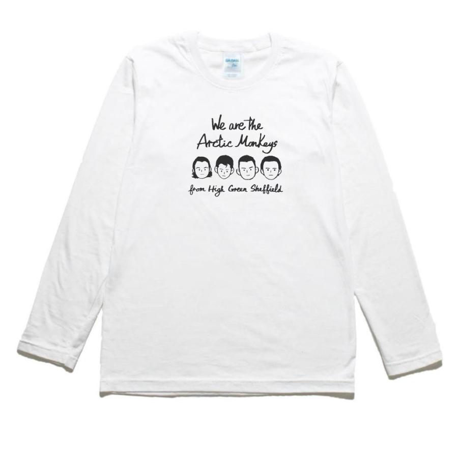 Arctic Monkeys 音楽Tシャツ ロックTシャツ バンドTシャツ 長袖Tシャツ ロングスリーブ｜uekitaya