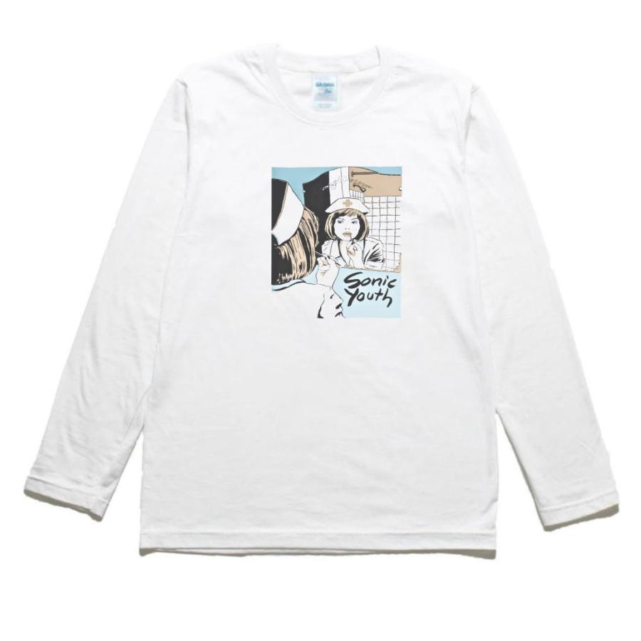 Sonic Youth 音楽Tシャツ ロックTシャツ バンドTシャツ 長袖Tシャツ