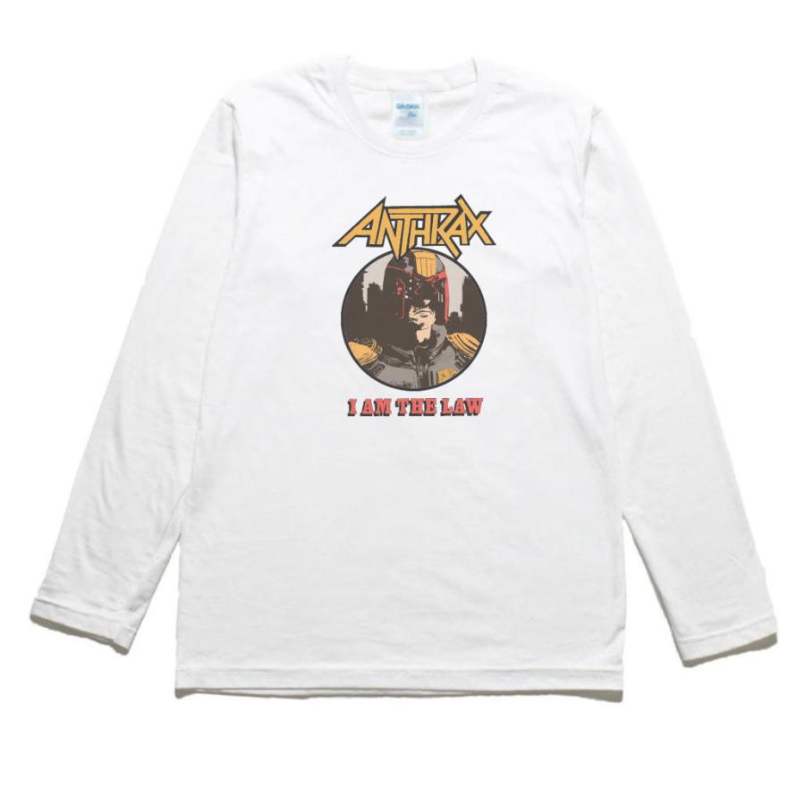 ANTHRAX ロングスリーブTシャツ Lサイズ ホワイト ANTHRAX ロングスリーブTシャツ Lサイズ ホワイト ROCKHOPPER MSロング