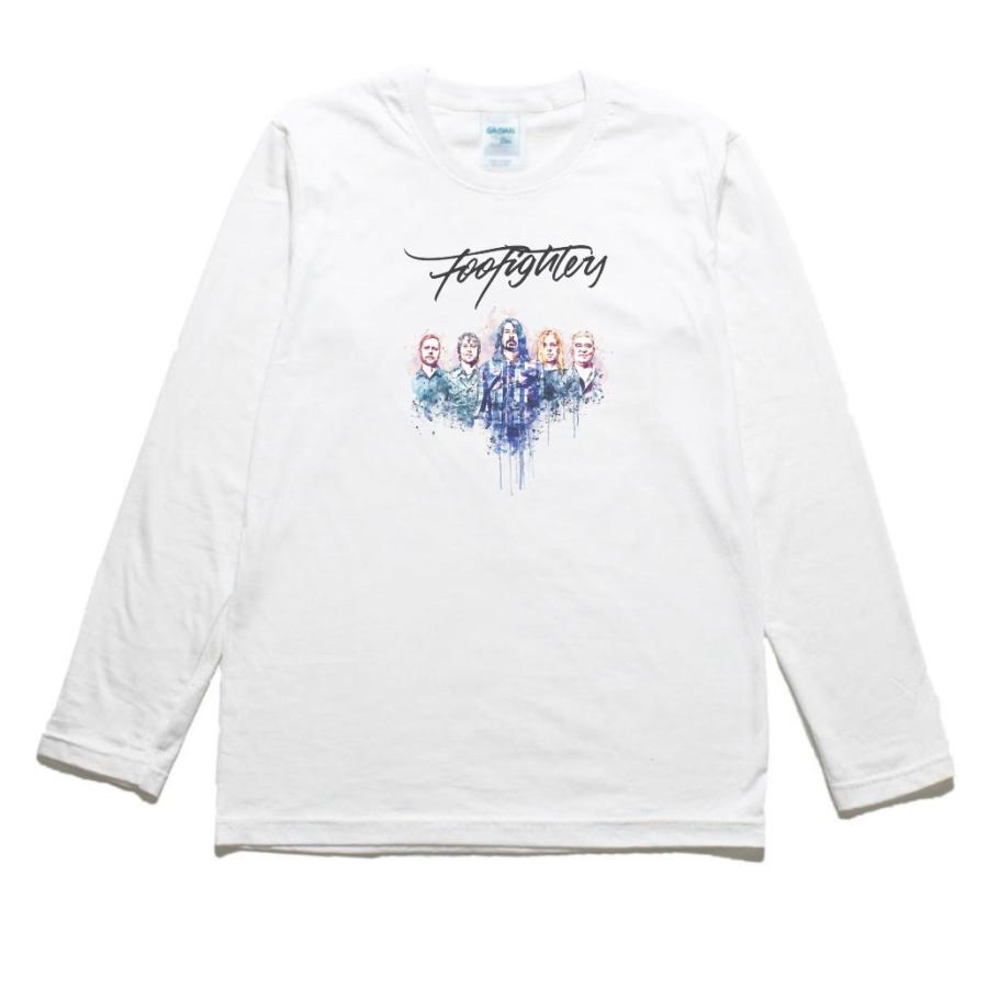 FOO FIGHTERS 音楽Tシャツ ロックTシャツ バンドTシャツ 長袖Tシャツ