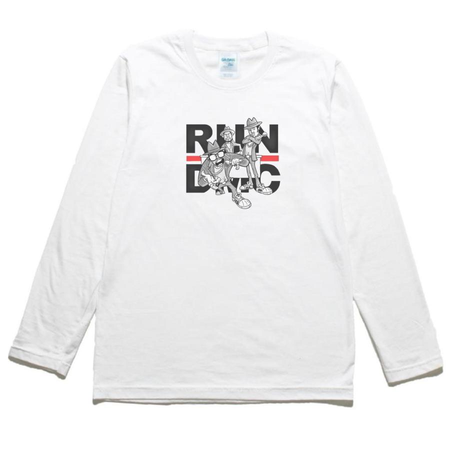 RUN DMC ADIDAS ロングTシャツ XL Run-D.M.C. ラン・ディーエムシー 音楽Tシャツ ロックTシャツ バンドT