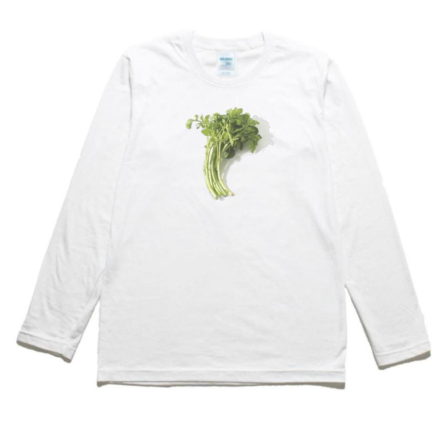 クレソンのホワイト 長袖パジャマセットクレソンのホワイト 長袖