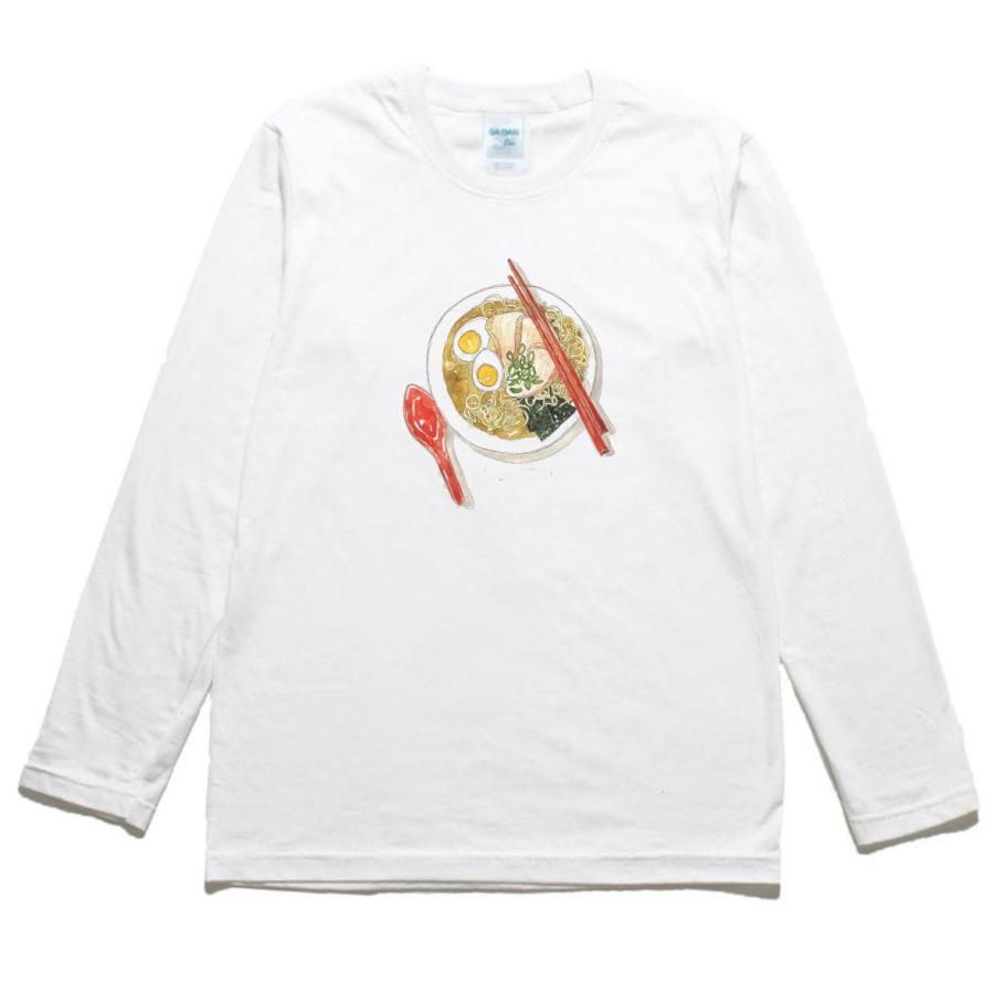 ラーメン 食べ物 飲み物 長袖tシャツ ロングスリーブ Ntbe551 うえきたや 通販 Yahoo ショッピング
