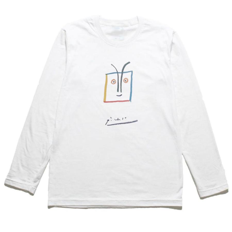 90s ピカソ アートT カットソー ロンt シングルステッチ　USA製　大判 デザイン アート ピカソ PICASSO イラスト 長袖Tシャツ ロングスリーブ