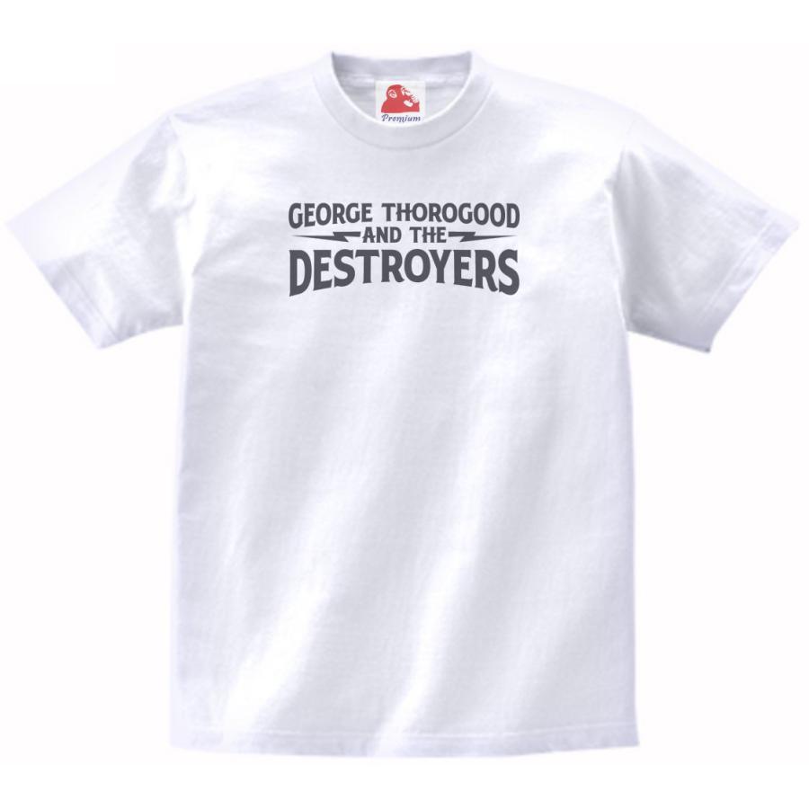 ジョージ サラグッド George Thorogood & the Destroyers 音楽Tシャツ