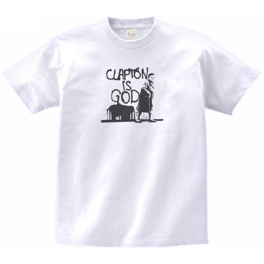 クラプトン 音楽Tシャツ ロックTシャツ バンドTシャツ : うえきたや