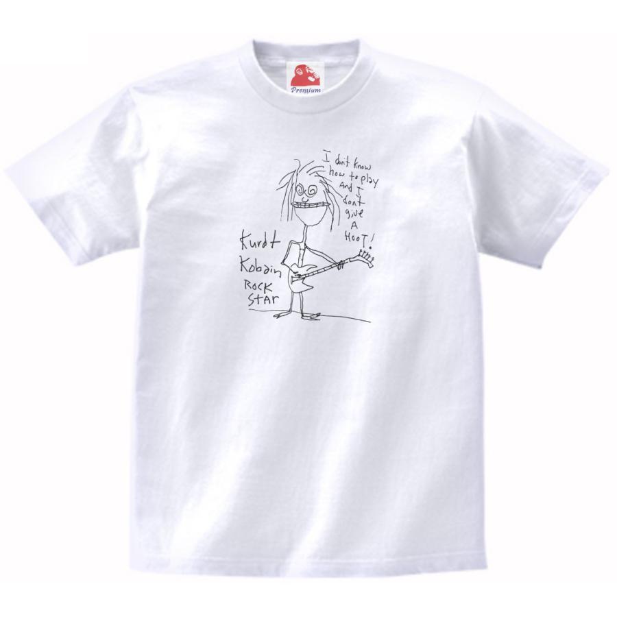kurt cobain カートコバーン 音楽Tシャツ ロックTシャツ バンドTシャツ