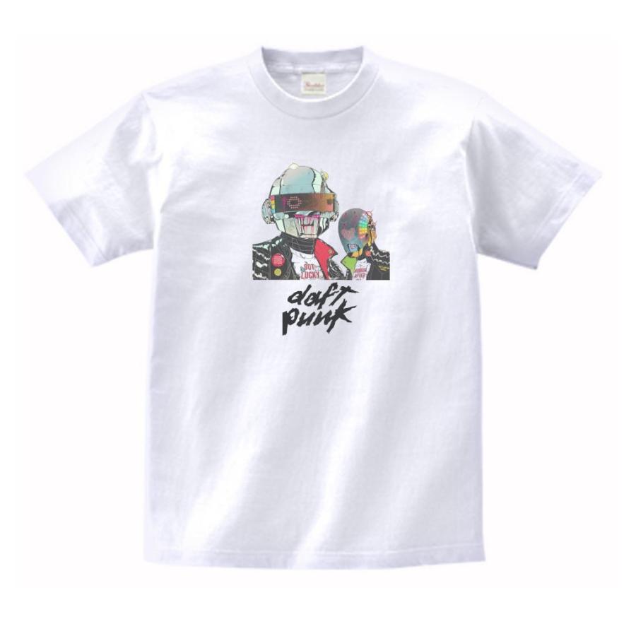 daft punk 音楽Tシャツ ロックTシャツ バンドTシャツ : うえきたや