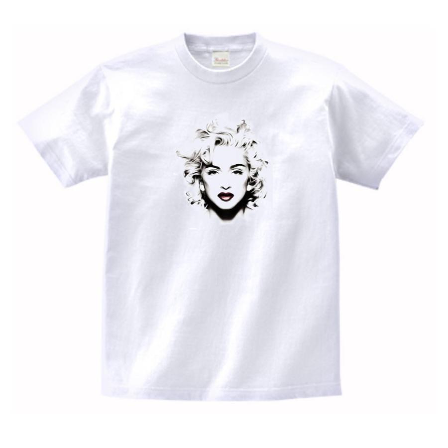 マドンナ 音楽Tシャツ ロックTシャツ バンドTシャツ : うえきたや