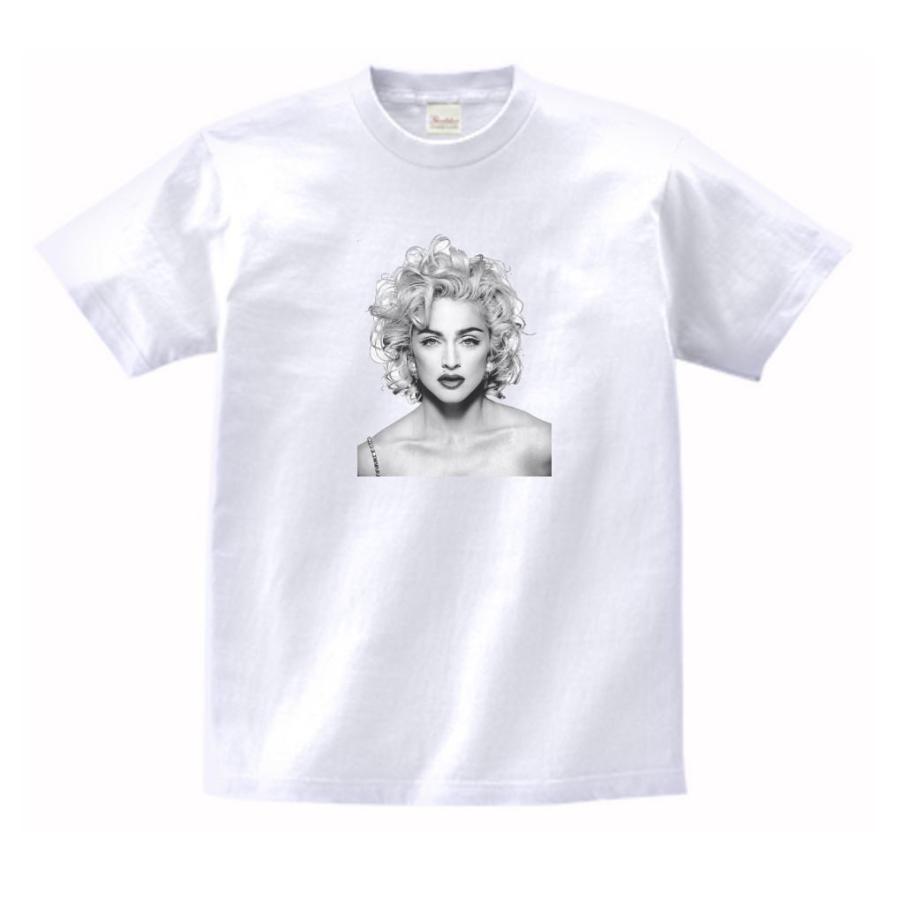 マドンナ 音楽Tシャツ ロックTシャツ バンドTシャツ : うえきたや