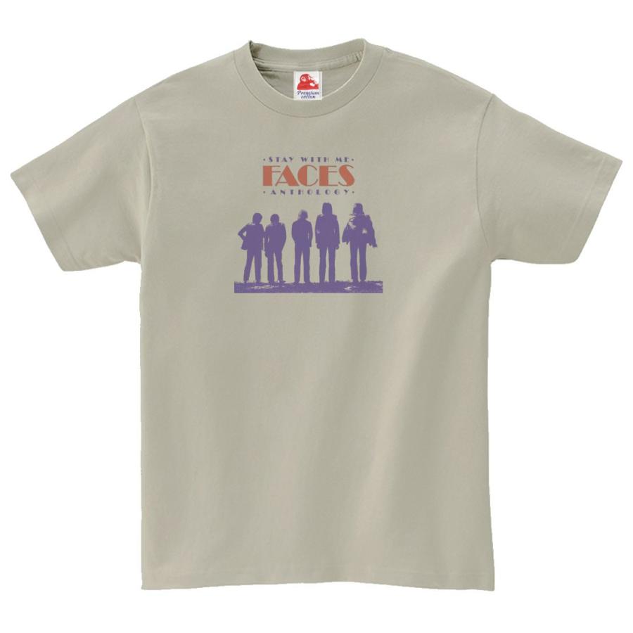 フェイセズ Faces 音楽Tシャツ ロックTシャツ バンドTシャツ シルバー