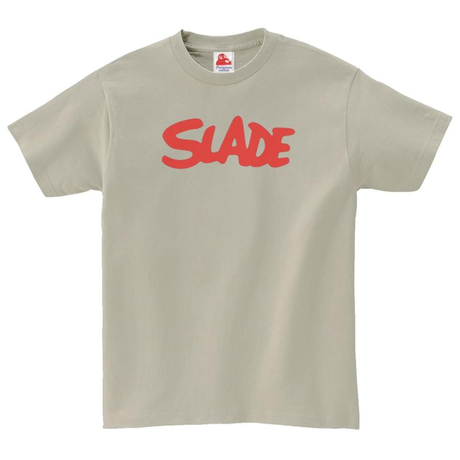 スレイド Slade 音楽Tシャツ ロックTシャツ バンドTシャツ シルバー 