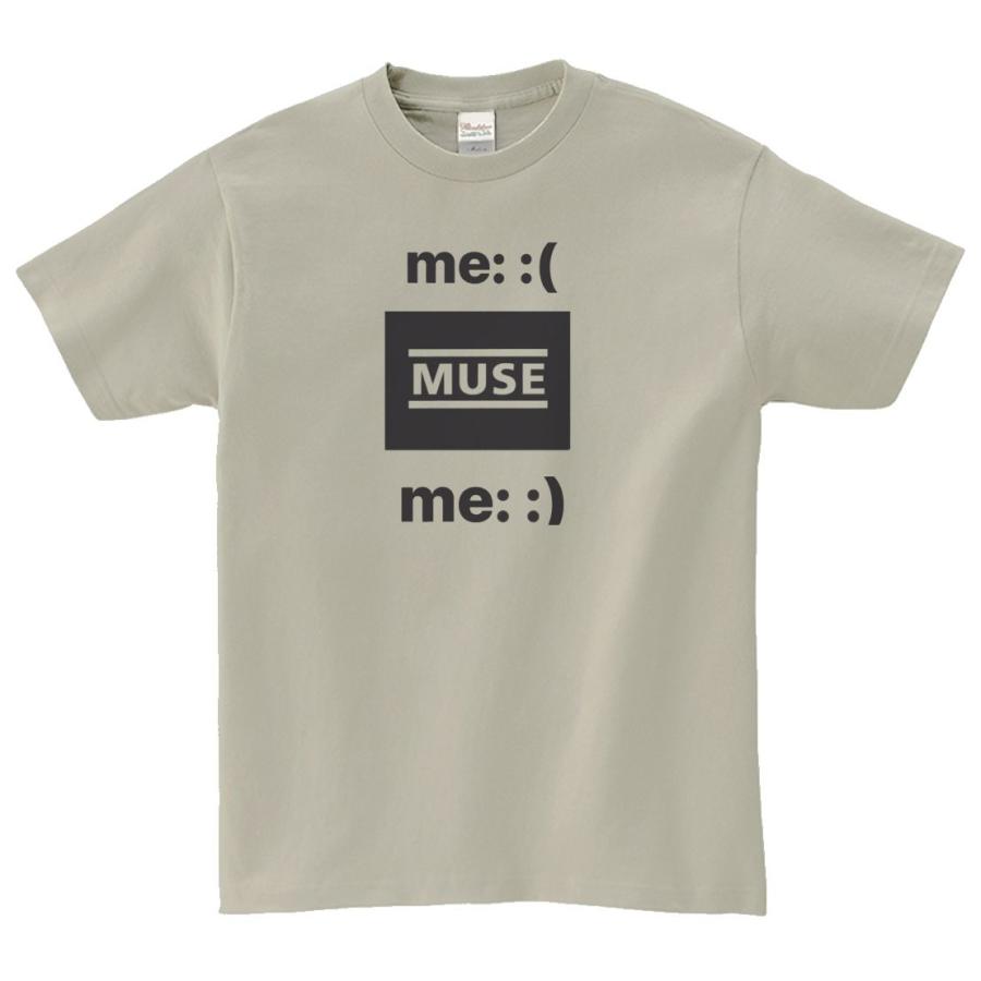 Muse ミューズ 音楽Tシャツ ロックTシャツ バンドTシャツ シルバー 