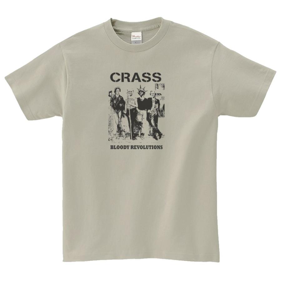 クラス Crass 音楽Tシャツ ロックTシャツ バンドTシャツ シルバー