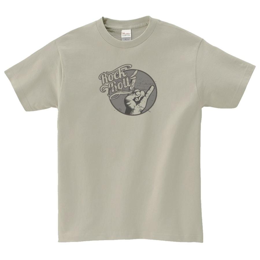 ロックンロール 音楽Tシャツ ロックTシャツ バンドTシャツ シルバー