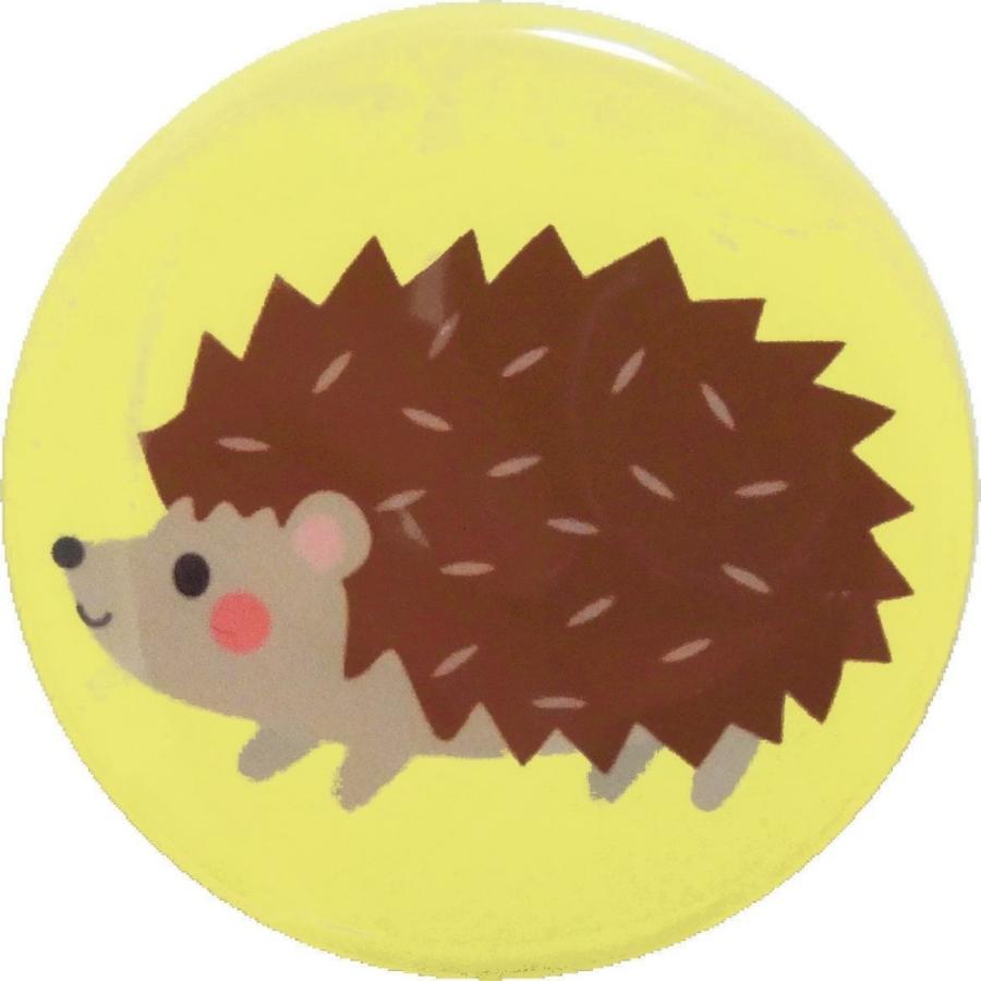 ハリネズミ 動物 生き物 缶バッジ 安全ピンタイプ直径38ｍｍ Udo47 うえきたや 通販 Yahoo ショッピング