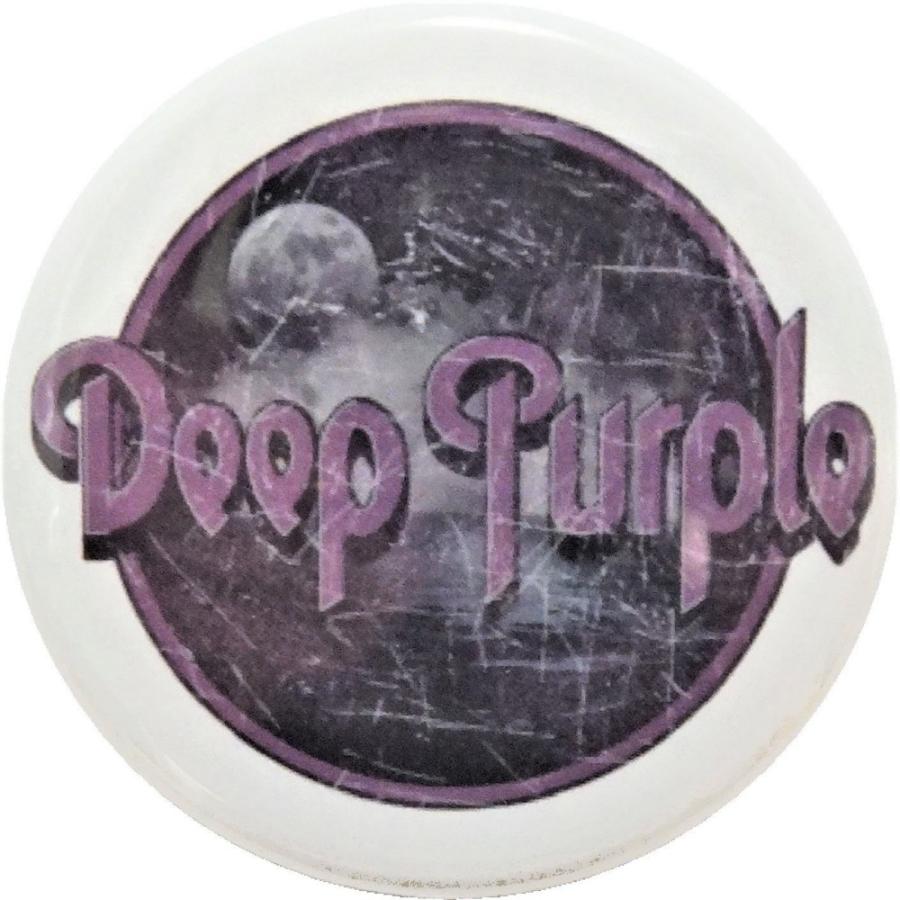 参考用　パープルとか　缶バッジ DEEP PURPLE 音楽 シネマ 缶バッジ （安全ピンタイプ直径38mm