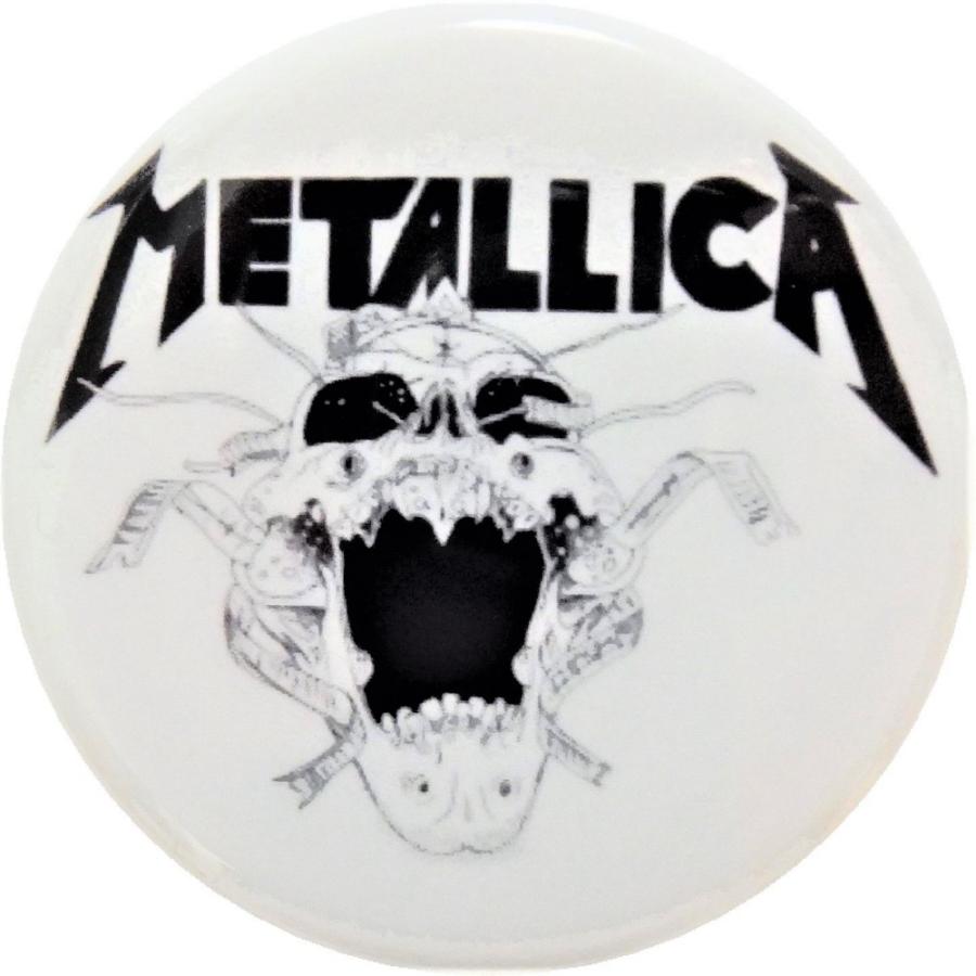 METALLICA 音楽 シネマ 缶バッジ （安全ピンタイプ直径38mm