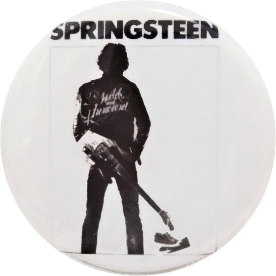 ぴーん様　缶バッジ ブルーススプリングスティーン 音楽 シネマ 缶バッジ （安全ピンタイプ