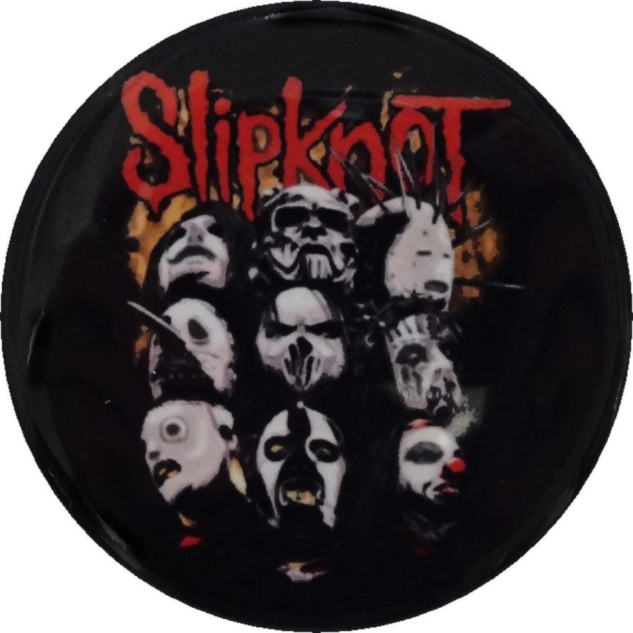 Slipknot　音楽　シネマ　缶バッジ　（安全ピンタイプ直径38ｍｍ）｜uekitaya