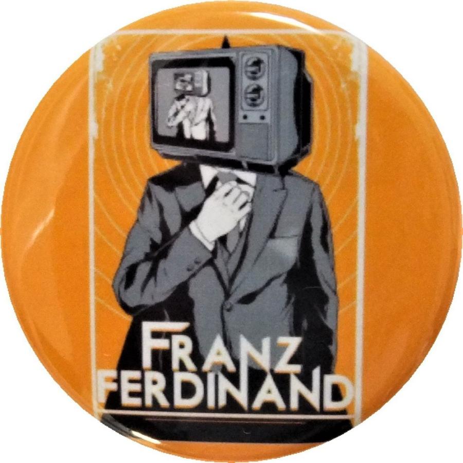 FRANZ FERDINAND 音楽 シネマ 缶バッジ （安全ピンタイプ直径38mm