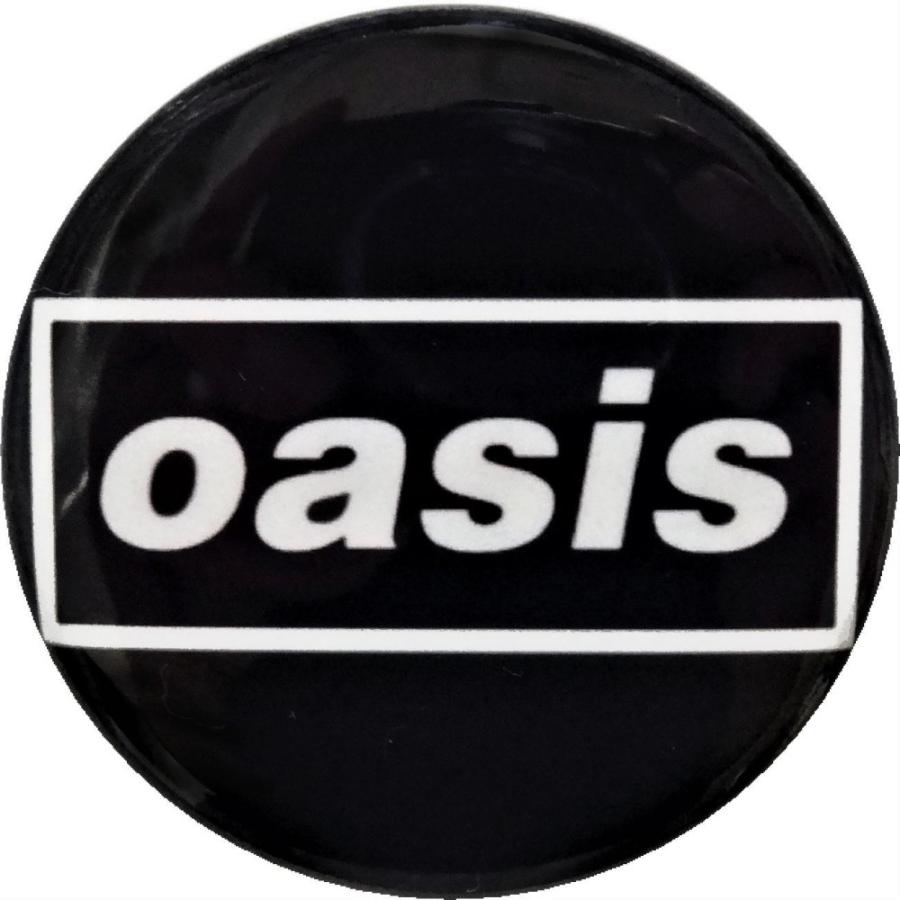オアシス oasis 音楽 シネマ 缶バッジ （安全ピンタイプ直径38mm