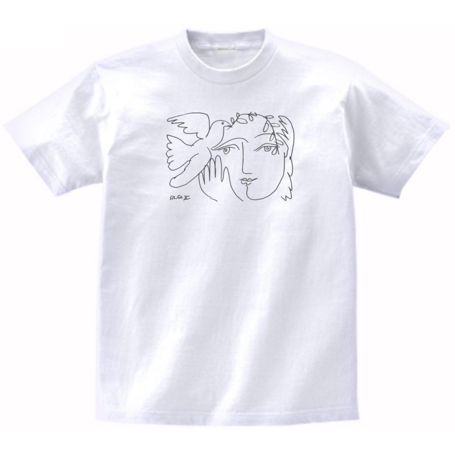 デザイン アート ピカソ PICASSO イラスト Tシャツ : うえきたや