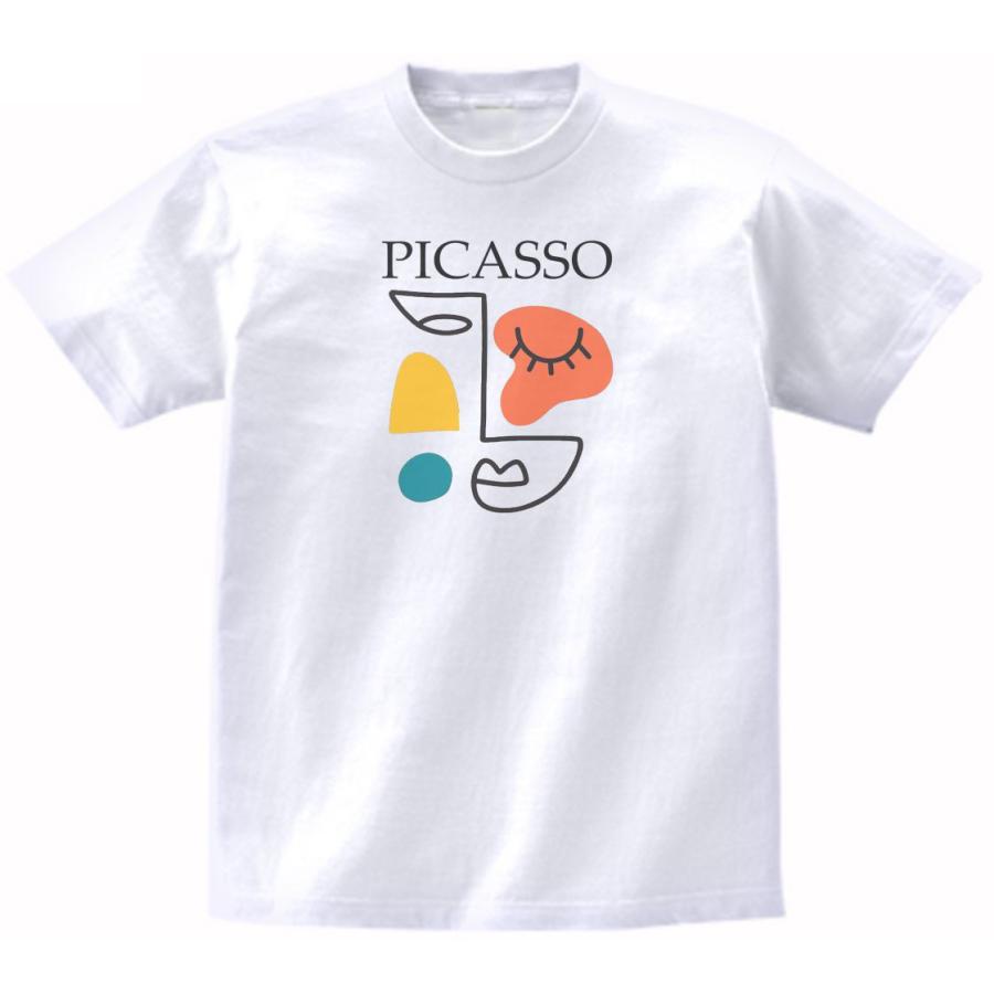 デザイン アート ピカソ PICASSO イラスト Tシャツ : うえきたや