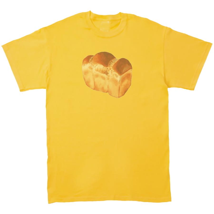 パン一斤 おもしろデザイン Tシャツ イエロー : うえきたや - 通販 