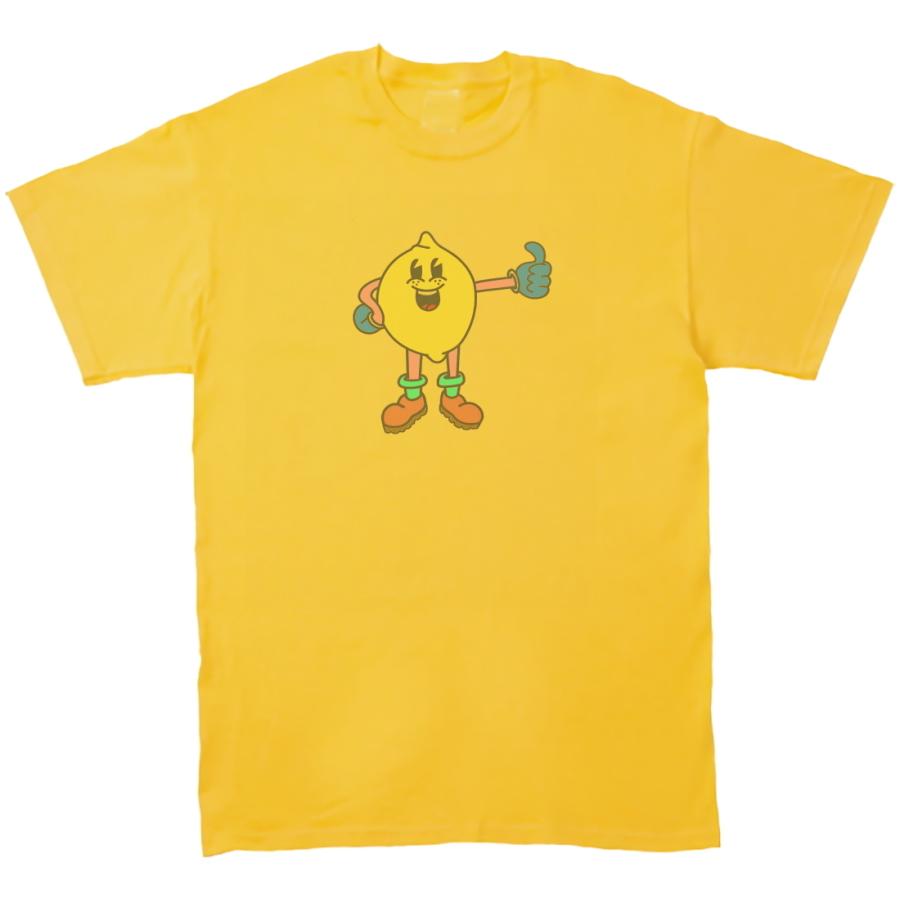 レモンボーイ おもしろデザイン Tシャツ イエロー : うえきたや - 通販