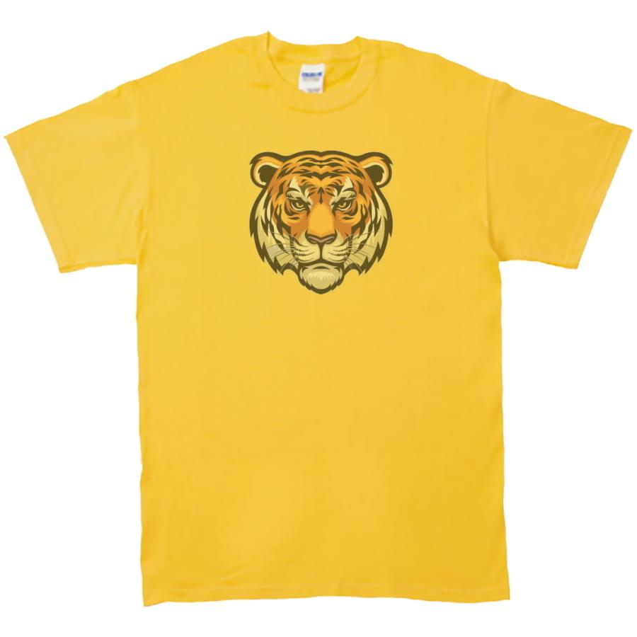 トラ 虎 動物・生き物 Tシャツ イエロー : うえきたや - 通販 - Yahoo
