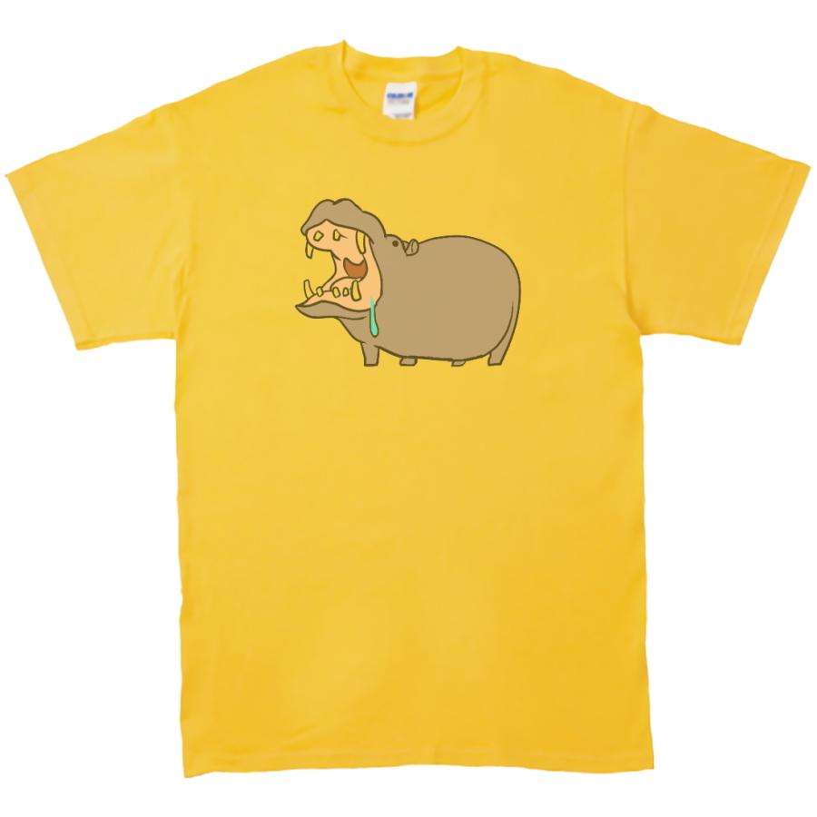 動物・生き物 カバ Tシャツ イエロー : うえきたや - 通販 - Yahoo