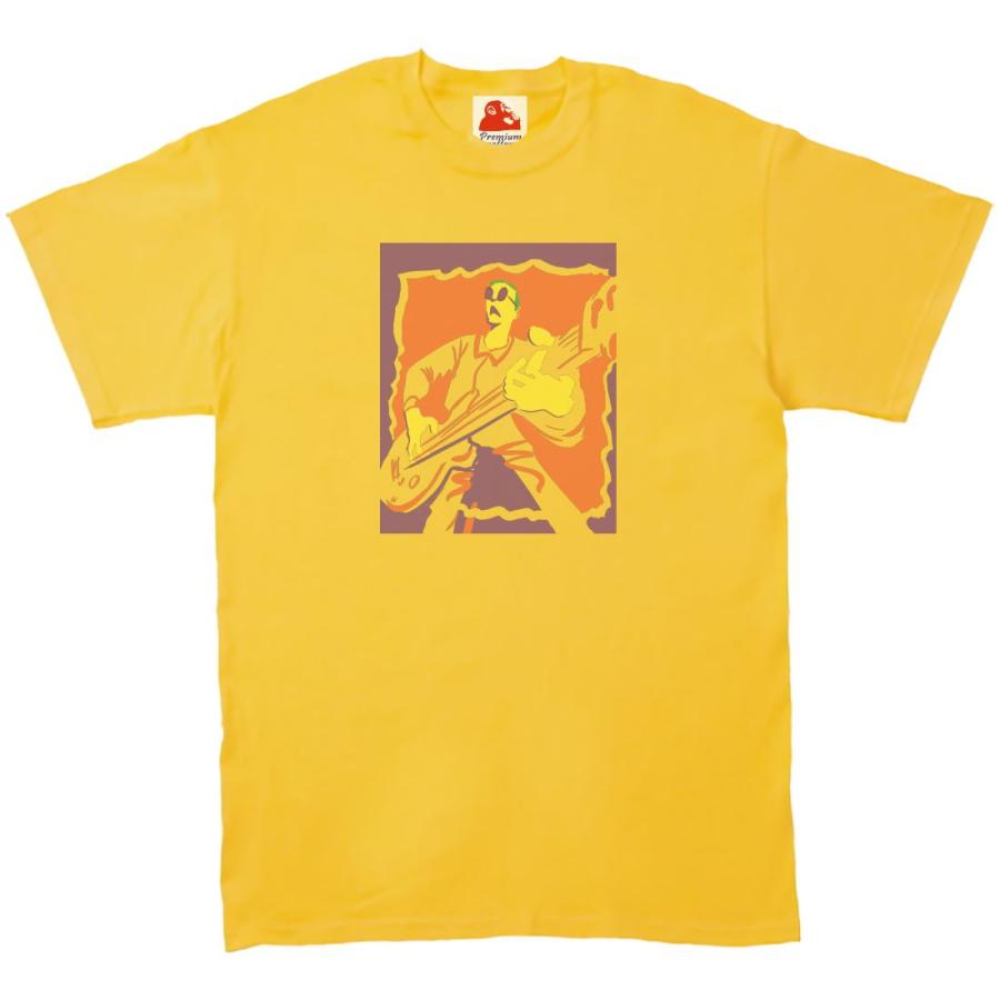 xtc 音楽Tシャツ ロックTシャツ バンドTシャツ イエロー : うえきたや