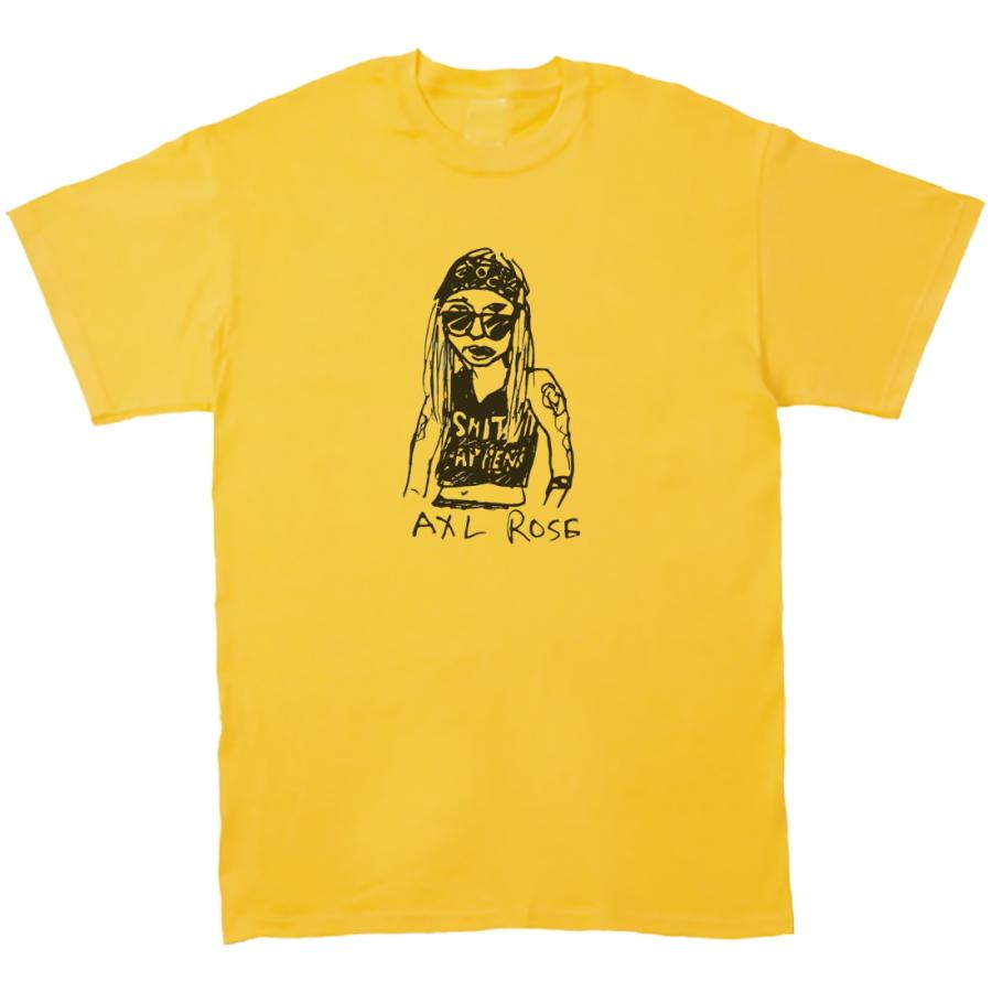 アクセルローズ 音楽 ロック シネマ Tシャツ イエロー Y Roc1148 うえきたや 通販 Yahoo ショッピング