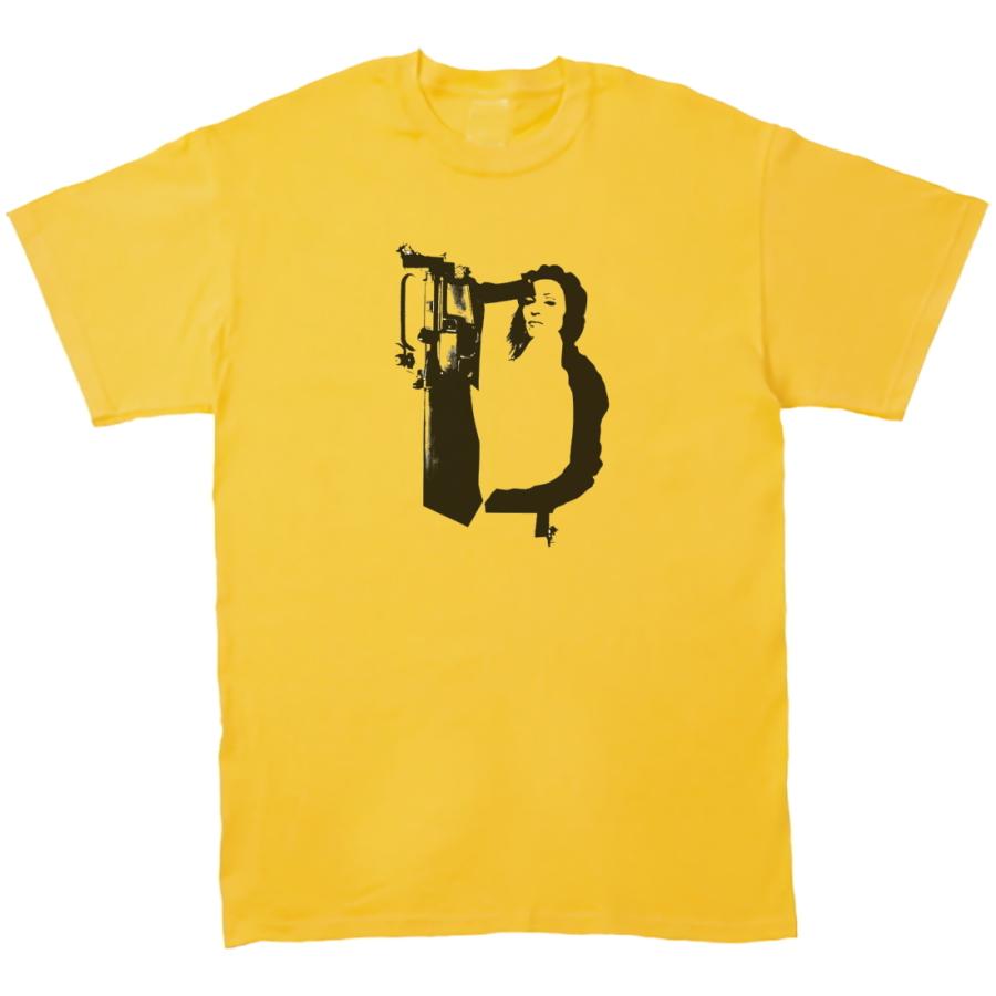 マドンナ 音楽Tシャツ ロックTシャツ バンドTシャツ イエロー : うえき