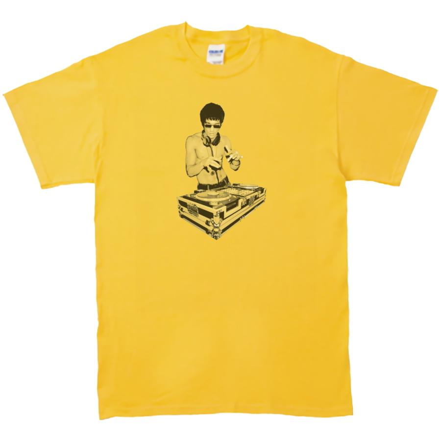 DJブルースリー 音楽Tシャツ ロックTシャツ バンドTシャツ イエロー