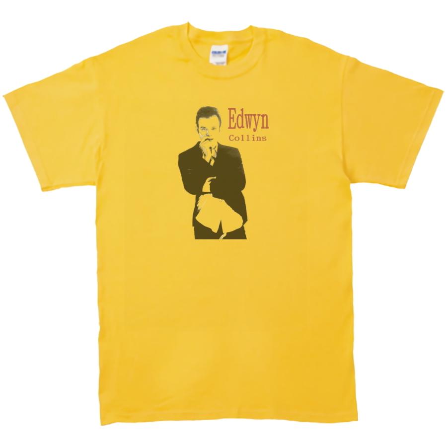 エドウィン コリンズ (オレンジジュース)来日時販促グッズ Edwyn Collins エドウィンコリンズ オレンジジュース 音楽Tシャツ