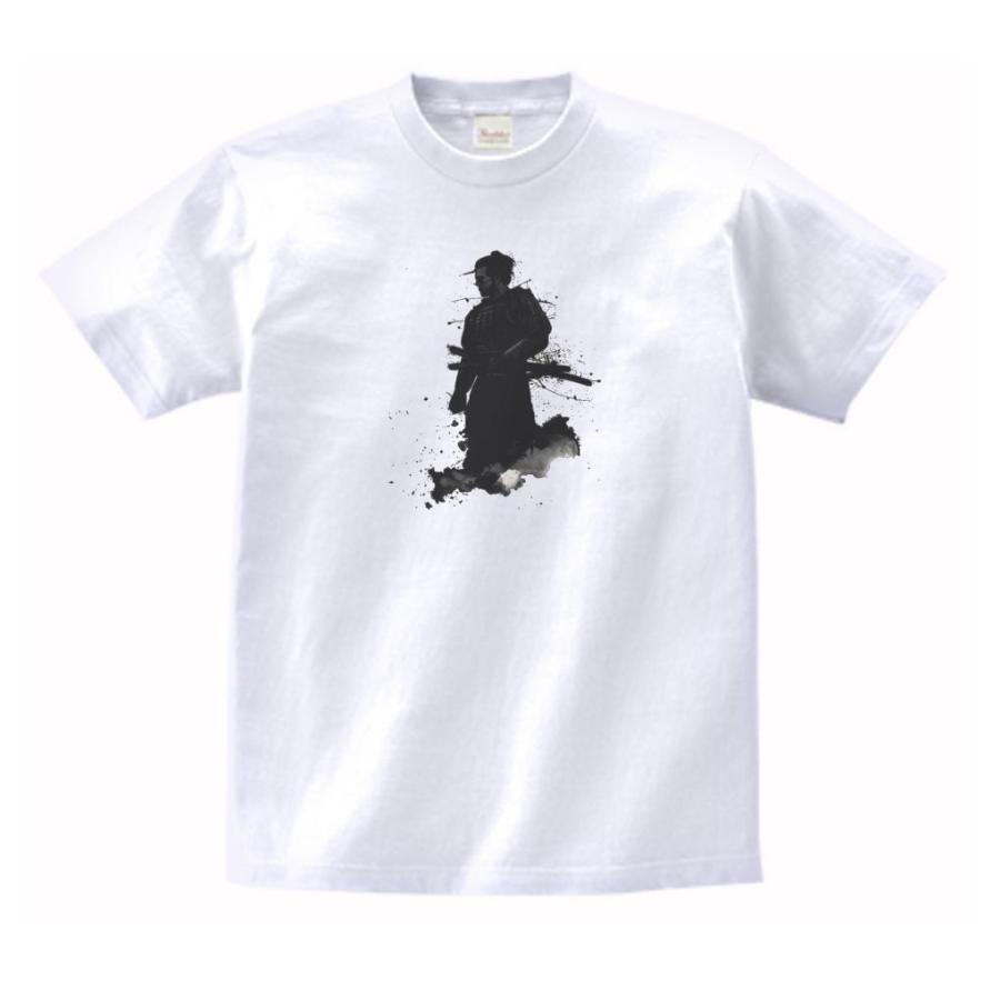 侍 墨絵 デザイン・アート Tシャツ : うえきたや - 通販 - Yahoo
