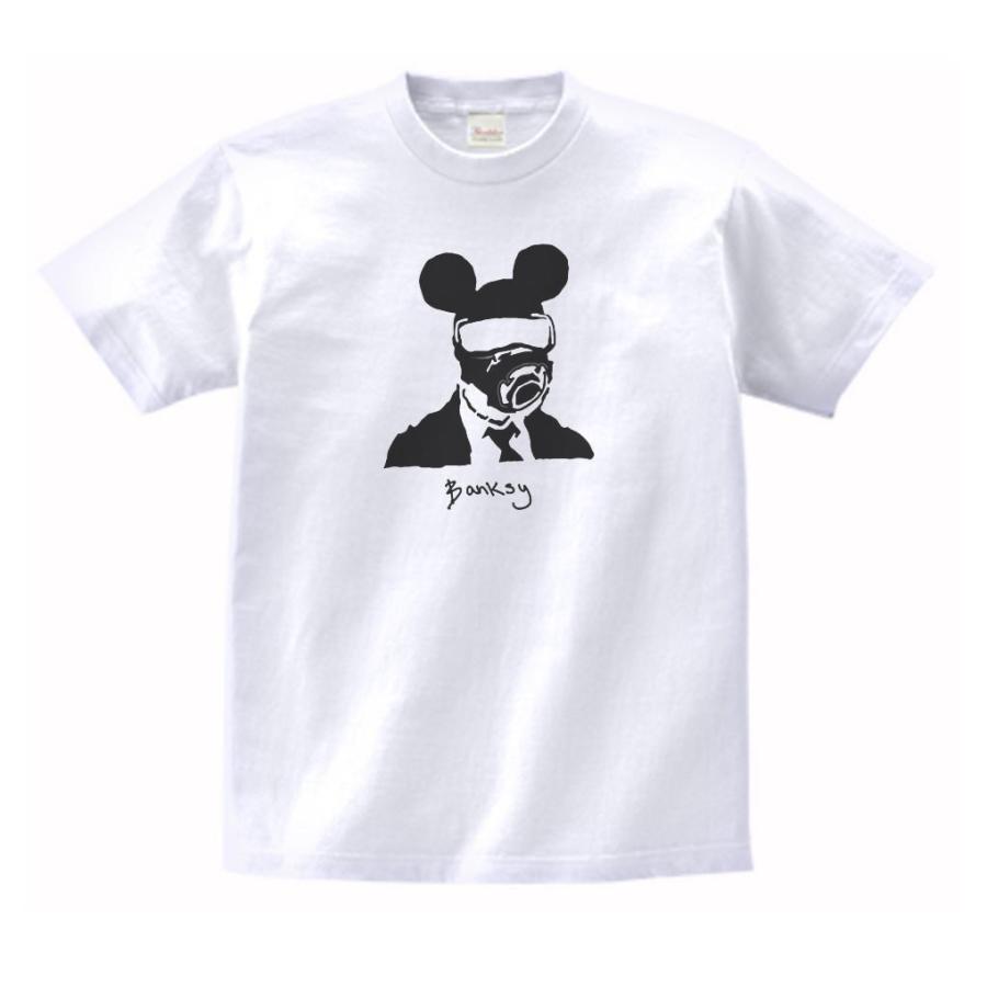 バンクシー デザイン・アート Tシャツ : うえきたや - 通販 - Yahoo