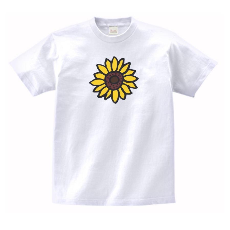 ひまわり デザイン アート Tシャツ Za30 うえきたや 通販 Yahoo ショッピング